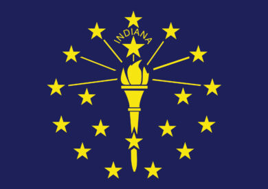 state flag of Indiana
