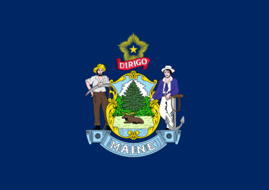 state flag of Maine