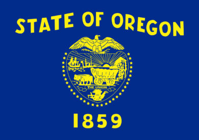 state flag of Oregon
