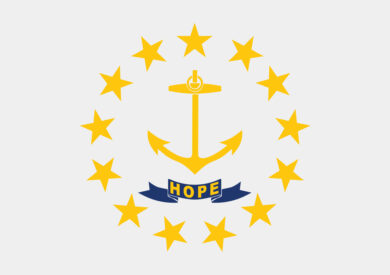 state flag of Rhode Island