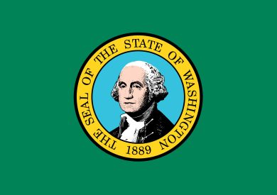 state flag of Washington