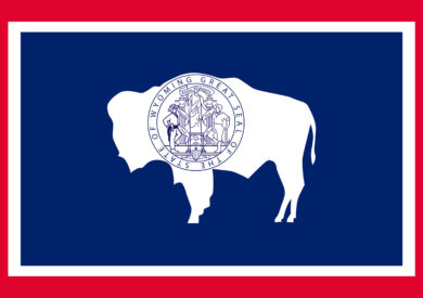 state flag of Wyoming